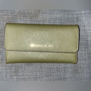 Dark green Michael Kors wallet